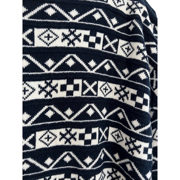 VTG Gaeltarra Ireland Pull Over Sweater Navy and Cotton EU 102cm 40  (M-L) Mens - Picture 7 of 7